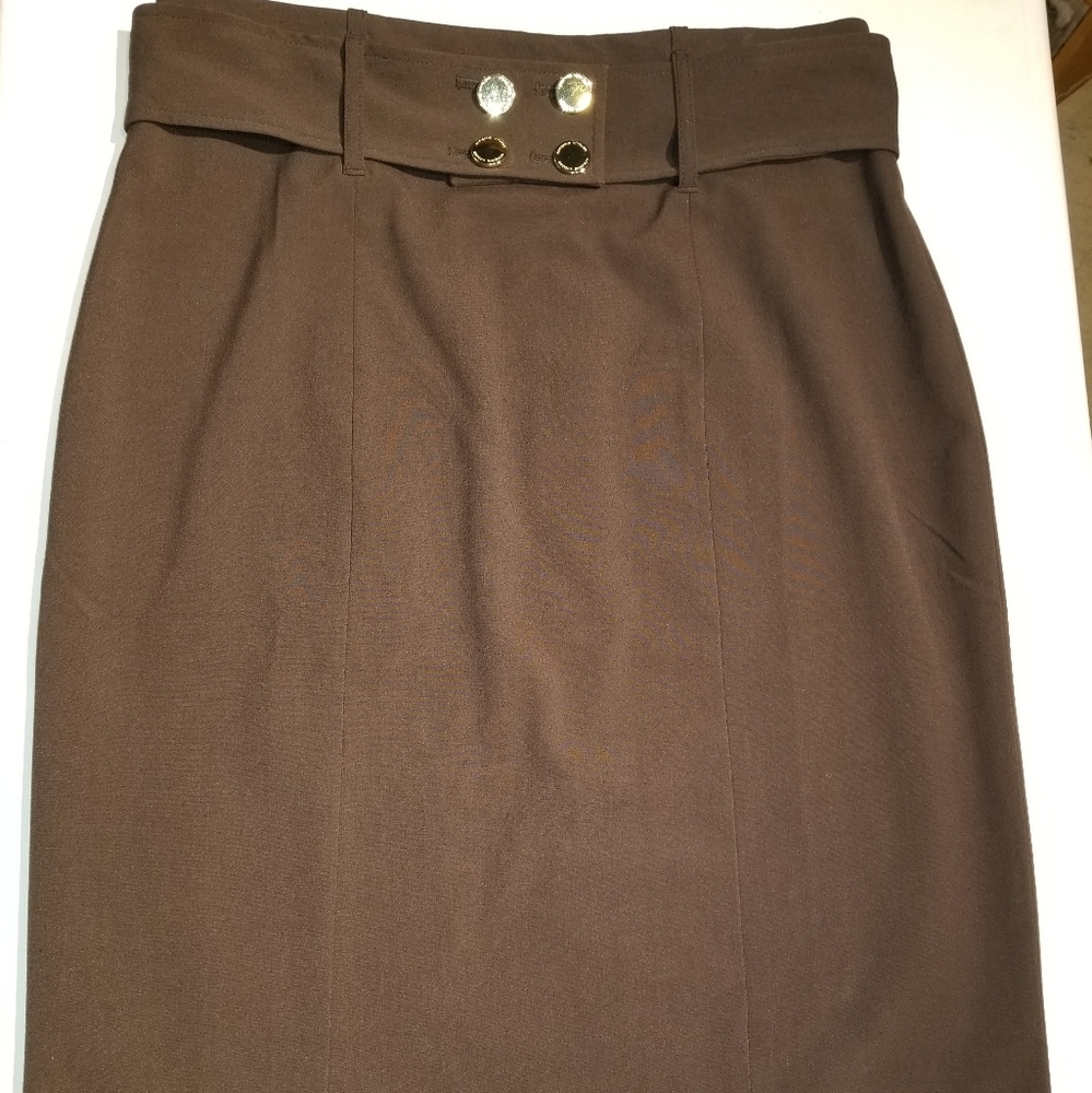 Adrienne Vittadini Sz 10 Pencil Skirt M767